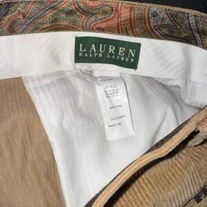 Lauren Ralph Lauren Men's Corduroy Pants in Tan